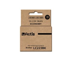 Cartucho de tinta - ACTIS - KB-223BK - Compatible con Brother LC223BK - Negro - 16 ml