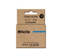 Cartucho de tinta - ACTIS - KB-223C - Compatible con Brother LC223C - Color Cian - 10 ml