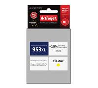 Cartucho de tinta activejet ah-953yrx para impresora hp, repuesto hp 9