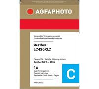 Cartucho de tinta AGFAPHOTO APB426XLC compatible Brother LC426XLC XL Cyan