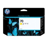 Cartucho de tinta amarilla HP 70 de 130 ml