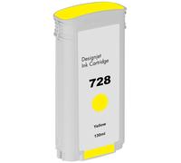 Cartucho de tinta amarilla HP 728 de 130 ml
