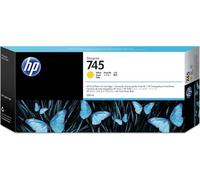 HP 745 F9K02A Amarillo, Cartucho de Tinta HP Original DesignJet, de 300 ml, para Impresoras HP DesignJet Z2600, Z5600 PostScript