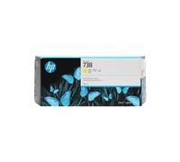 Cartucho de tinta amarilla HP DesignJet 738 de 300 ml