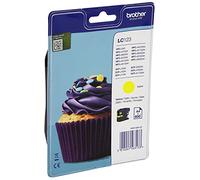 Brother LC123Y amarillo 600 pag - Tinta