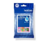 Cartucho de tinta Brother LC527XLC XL Cian Alto Rendimiento 2000 páginas para MFC-J4350DW/MFC-J4550DW