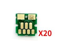 Cartucho de Tinta C13S210057 SC13MB F570 F500 T3170 T5170 F571 T2100 T3100 T5100 T3160 Stéroïdes 170 T3130 530 Compatible con Impresora(20 Pcs)