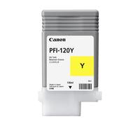 Cartucho de tinta CANON PFI-120Y - Amarillo - 130 ml - Para imagePROGRAF TM-200, TM-205, TM-300, TM-305