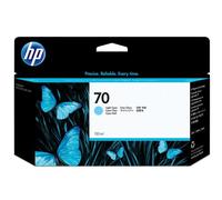 Cartucho de tinta cian claro HP 70 de 130 ml