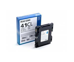 Cartucho de tinta Cian Gel - RICOH - GC41 apacidad 600 páginas - Tecnología Inkjet - Compatible SG2100N