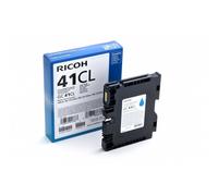 Cartucho de tinta Cian Gel - RICOH - GC41 apacidad 600 páginas - Tecnología Inkjet - Compatible SG2100N