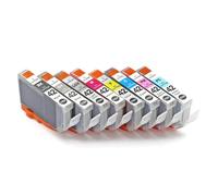 Cartucho de Tinta CLI-42 Compatible con impresoras Pro-100 Pro-100S en Negro, Cian, Amarillo, Gris, Gris Claro, Magenta y Magenta fotográfico(1 Set)