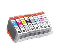 Cartucho de Tinta CLI65, Compatible con la Impresora Canon PRO-200(1 Set)