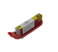 Cartucho de Tinta Comestible Compatible con Canon CLi-581 Amarillo. (CCOM-CLI581Y)