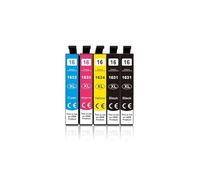 Cartucho De Tinta Compatible 16XL T1631 - T1634, Compatible con Impresora Epson Workforce WF 2010 2540 2750 2510 2520 2530 2760(5 Pcs)