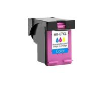 Cartucho de tinta Compatible 67XL para impresoras 67 67 XL 2723 2752 1225 6020 6052 6055 6420 6452 4152 4140 4155(1 COLOR)