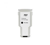 Cartucho de Tinta Compatible 727 en Color para impresoras Designjet T920 T1500 T2500 T2530(300ML Photo Black)
