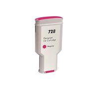 Cartucho de Tinta Compatible 728XL con Tinta Completa for Impresora HP728 DesignJet T730 T830 F9J68A F9J67A F9J66A(1PCS Magenta)