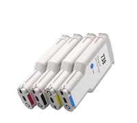 Cartucho de Tinta Compatible 738XL HP738 738 676M6A 676M7A 676M8A 498N8A Inyección de Tinta a Color Premium H-*0P Impresora D-signJet T950 T850(738-1set)