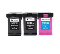 Cartucho De Tinta Compatible 901XL. Compatible Con HP Officejet 4500, J4580, J4550, J4540, 4500, J4680, J4524, J4535, J4585 Y J4624.(2bk 1color)