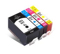 Cartucho de Tinta Compatible 903 XL para Officejet Pro 6970 6950 6960 6966 6968 6974 6975 reemplazo de Impresora Todo en uno para Hp903 907XL Hp907(1set 4pcs)