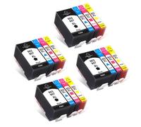Cartucho de Tinta Compatible 903 XL para Officejet Pro 6970 6950 6960 6966 6968 6974 6975 reemplazo de Impresora Todo en uno para Hp903 907XL Hp907(4set 16pcs)