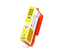Cartucho de Tinta Compatible 910XL 912XL 915XL for impresoras HP Officejet 8010 8020 8025 8028 8022 8026 8012 8018 8023 8031 8033 8034(1PCS Yellow)