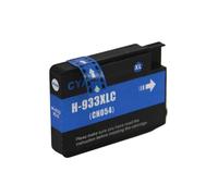 Cartucho de Tinta Compatible 932XL 933XL para Officejet 6100 6600 6700 7110 7610 7510 7512 7612 H711a H711n H611a(1pcs Cyan)