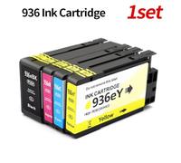 Cartucho de Tinta Compatible 936 937 938 936XL para OfficeJet Pro 9110B 9120 9130 9720 9730 4S6X3A 4S6X0A Cartuchos de reemplazo de Impresora(936XL-1set)