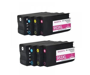 Cartucho de Tinta Compatible 953 953XL para Impresora H-P Pro 7740 8210 8218 8710 8715 8718 8719 8720 8725 8728 8730 8740(2SET)