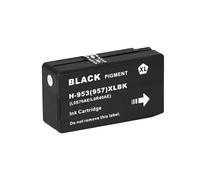 Cartucho de Tinta Compatible 953 957 XL 953XL 957XL para Impresora de inyección de Tinta a Color Officejet Pro 7720 7740 8710 8720(1PCS Black)