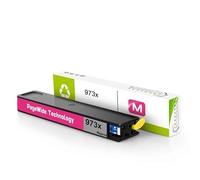 Cartucho de Tinta Compatible 973 973X 973XL con Tinta de Pigmento, Compatible para HP 352dw 377dw 452dn 452dw 477dn 477dw 552dw Impresora(973 M)