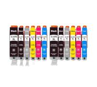 Cartucho de Tinta Compatible BCI-370 BCI-371 para impresoras MG5730 MG6930 MG7730F MG7730 TS9030 TS8030 TS6030 TS5030(6Color 2set)