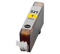 Cartucho de tinta compatible Canon CLI-521Y - Amarillo