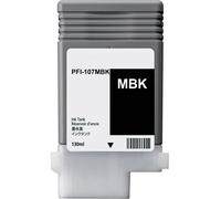 Cartucho de tinta compatible Canon PFI107 (PFI-107MBK/6704B001) - Negro mate