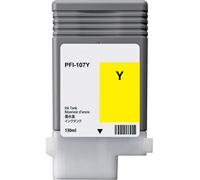 Cartucho de tinta compatible Canon PFI107 (PFI-107Y/6708B001) - Amarillo