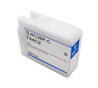 Cartucho de Tinta Compatible con 4 Colores SJIC36P, 75 ml, Pigmento Completo, Compatible con Impresora Epson, CW-C6500Ae C6500PE, Chip Europeo, Compra Limitada(1PC Cyan)
