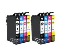 Cartucho de Tinta Compatible con 4 Uds., Compatible con Epson 16XL 16 XL T1631 T1632 T1633 T1634 WF-2510 WF-2760 WF-2630 WF-2650 WF-2750 WF-2660 WF-2530(2 Set 8PK)
