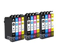 Cartucho de Tinta Compatible con 4 Uds., Compatible con Epson 16XL 16 XL T1631 T1632 T1633 T1634 WF-2510 WF-2760 WF-2630 WF-2650 WF-2750 WF-2660 WF-2530(3 Set 12PK)
