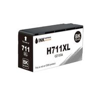Cartucho de Tinta Compatible con 711XL 711 Funciona con reemplazo del número de Pieza para Modelos de Impresora DesignJet T100 T120 T125 T130 T520 T525 T530(Black)
