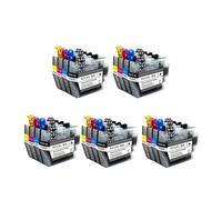 Cartucho de Tinta, Compatible con Brother, LC421XL DCP-J1050DW | MFC-J1010DW DCP-J1140DW B-LC421XLBK B-LC421XLC B-LC421XLM B-LC421XLY(LC421XL-5set)