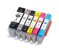 Cartucho de Tinta, Compatible con Canon, 570XL 571XL 570 571 | MG5751 MG5752 MG5753 MG5750, PGI 570 CLI 571, cartucho lleno(6pcs(with Gray))