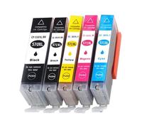 Cartucho de Tinta, Compatible con Canon, 570XL 571XL 570 571 | MG5751 MG5752 MG5753 MG5750, PGI 570 CLI 571, cartucho lleno(5pcs)