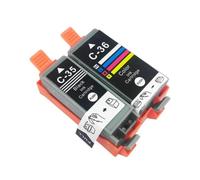 Cartucho de Tinta Compatible con Canon IP100 IP110 IP100B PGI-35 CLI-36(1SET Black Color)