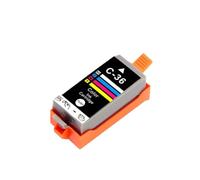 Cartucho de Tinta Compatible con Canon IP100 PGI-35 CLI-36 | Compatible con iP110, IP100B, TR150; Compatible con PGI35 y CLI36(CLI-36-Color)