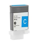 Cartucho de Tinta, Compatible con Canon, PFI-102 MBK C M Y BK | 130ML tinta pigmentada-MBK tinta colorante-C M Y BK iPF500 iPF510 iPF600 iPF605 iPF610 iPF700 iPF710(1pc-Cyan)