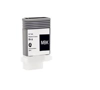 Cartucho de Tinta, Compatible con Canon, PFI-102 MBK C M Y BK | 130ML tinta pigmentada-MBK tinta colorante-C M Y BK iPF500 iPF510 iPF600 iPF605 iPF610 iPF700 iPF710(1pc-Black)