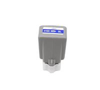 Cartucho de Tinta, Compatible con Canon, PFI-4100 80ML | Tinta pigmentada, equipada con chip, capacidad de 80 ML, flujo suave(4100-B)