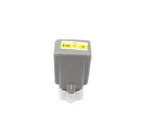 Cartucho de Tinta, Compatible con Canon, PFI-4100 80ML | Tinta pigmentada, equipada con chip, capacidad de 80 ML, flujo suave(4100-Y)