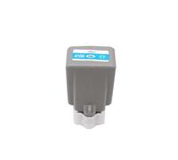 Cartucho de Tinta, Compatible con Canon, PFI-4100 80ML | Tinta pigmentada, equipada con chip, capacidad de 80 ML, flujo suave(4100-C)